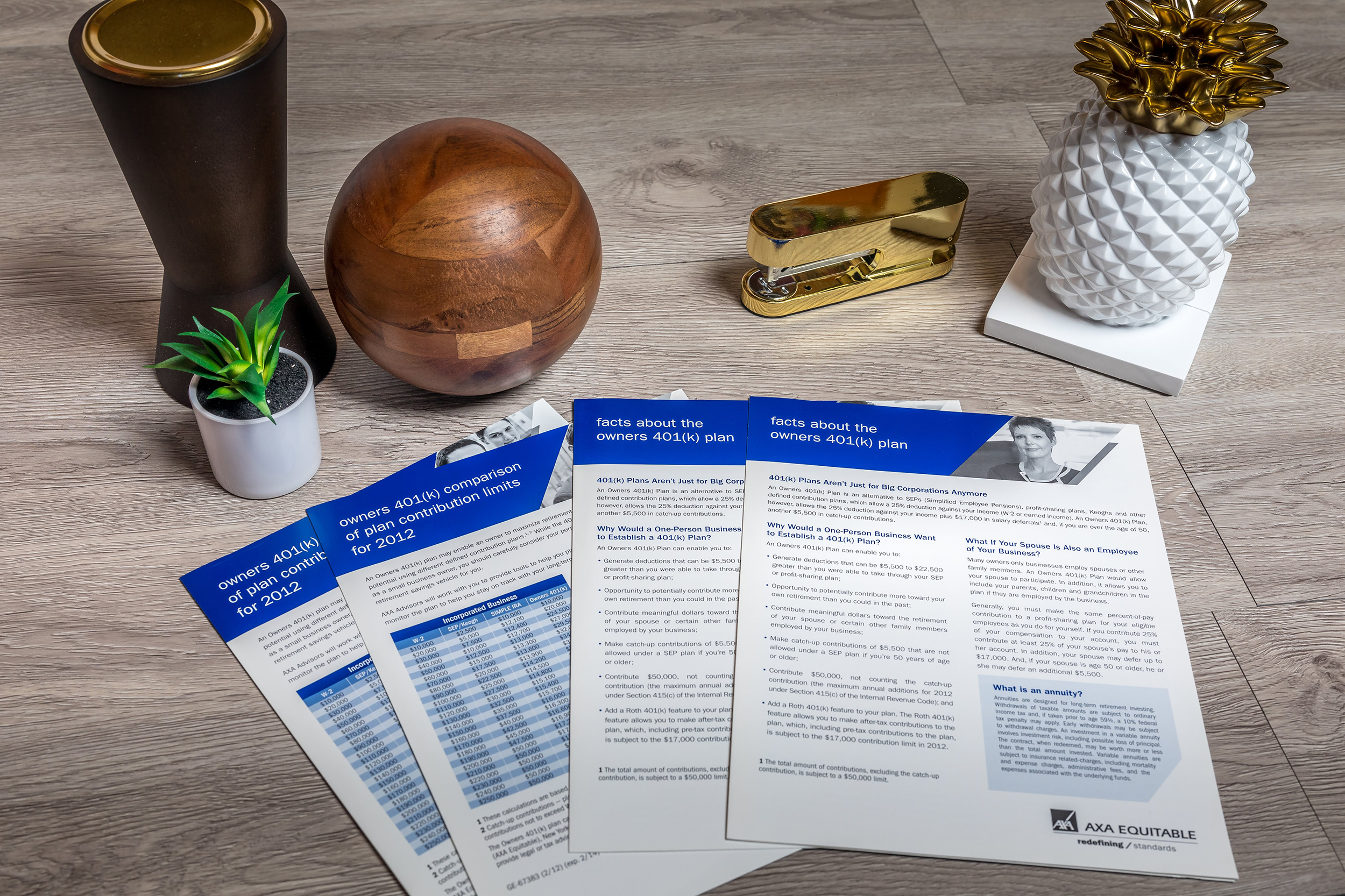 Financial Marketing Print Enhancement and Design - Part 2