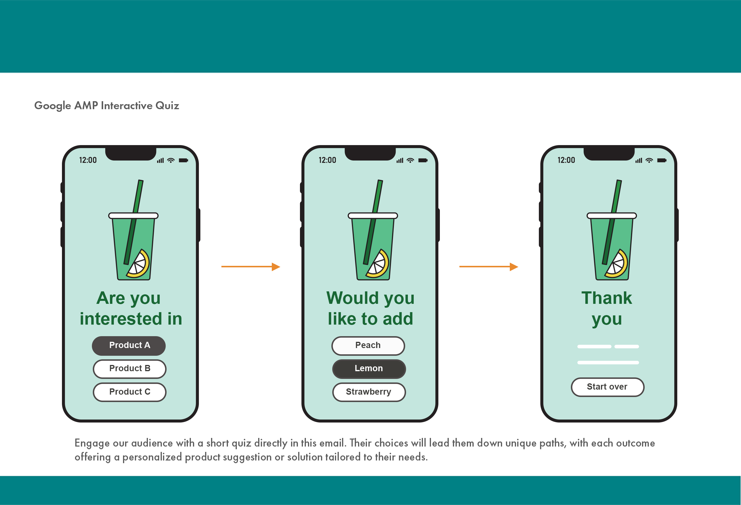 Google AMP Interactive Quiz